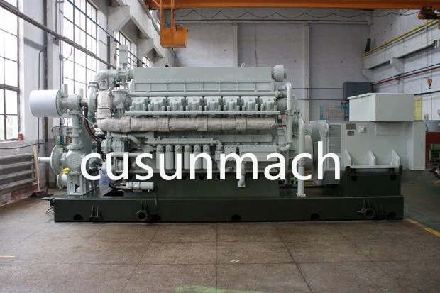 Chidong 1000kw/1300rpm Diesel Engines A12V190zl-3