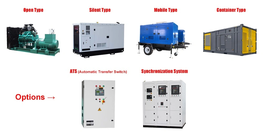 50Hz 625kVA Diesel Generator 625kVA Power Plant with Cummin Engine