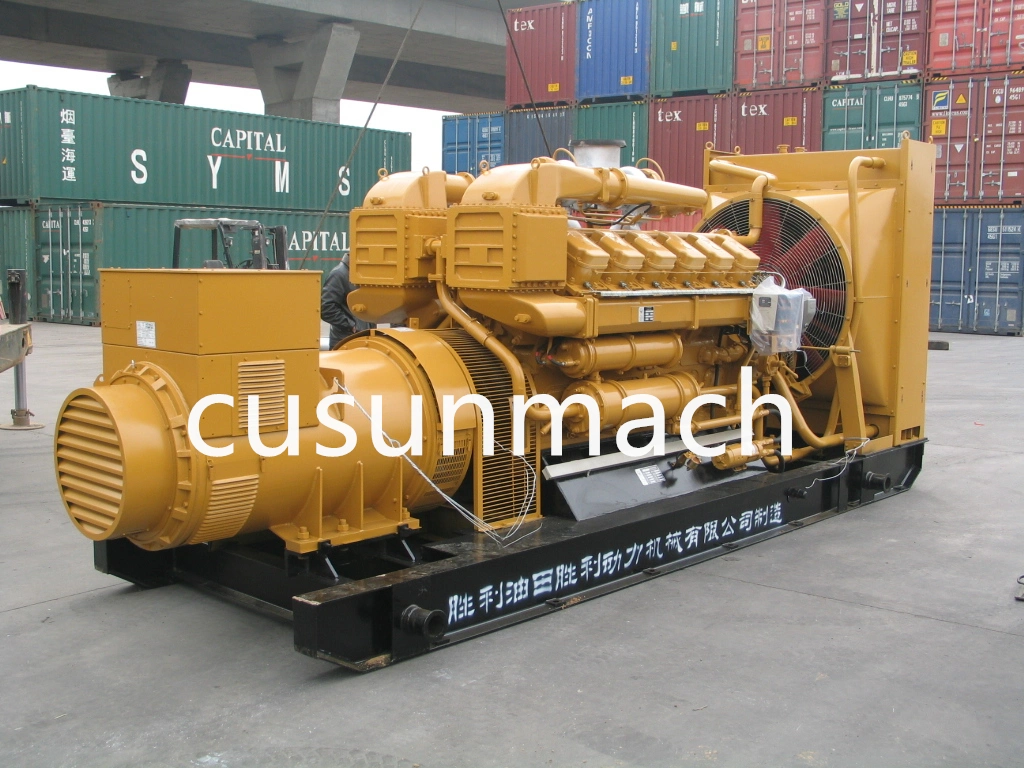 Chidong 1000kw/1300rpm Diesel Engines A12V190zl-3