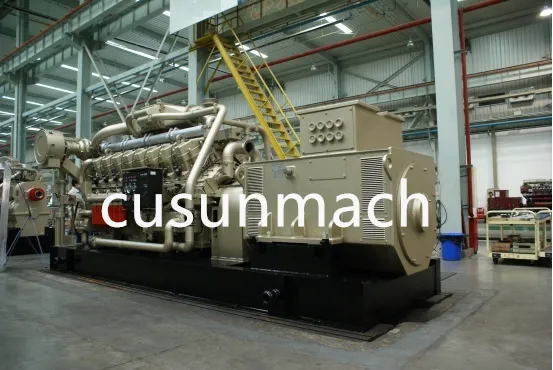 Usina de Gás Natural 1200kVA de Alta Eficiência