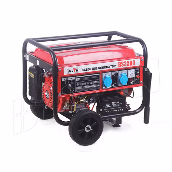 2kw 3kw 5kw 6kw 7kVA Pequeno motor a gasolina/gasolina Gerador a diesel elétrico portátil preço de fábrica para uso doméstico
