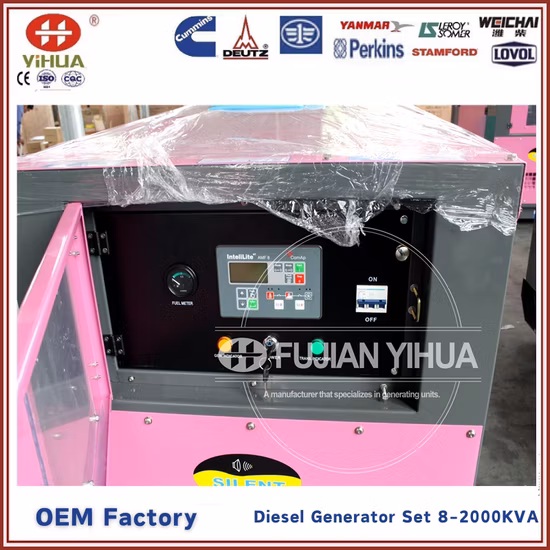 500kVA Reboque Silencioso Aberto Industrial Gerador de Energia a Diesel Alimentado por Motor Cummins Perkins Deutz Doosan Ricardo Baudouin